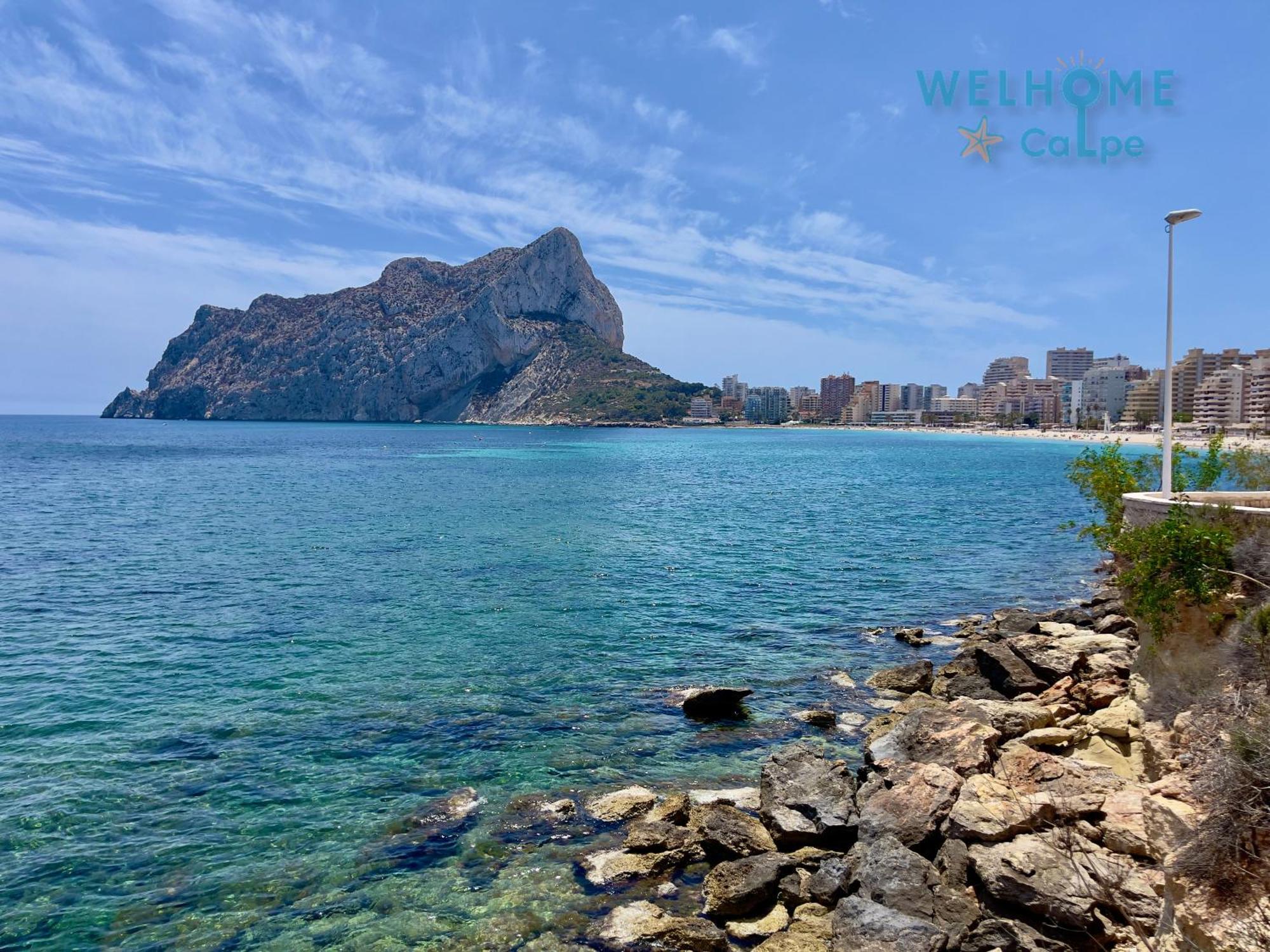Acuarela Estudio, 1ª Linea, Vista Al Mar, Piscina Calpe Exterior photo